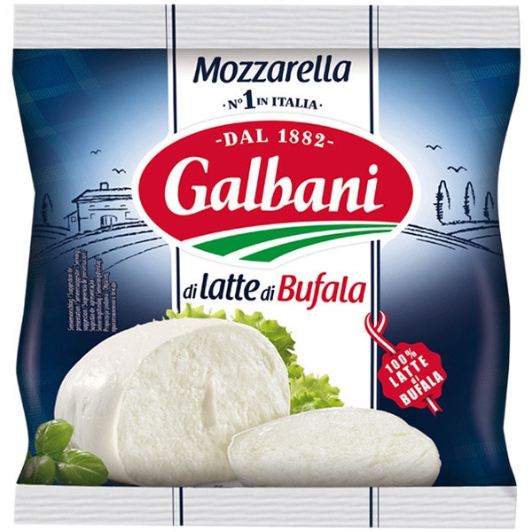 mozzarella italiana de búfala bolsa 125 g