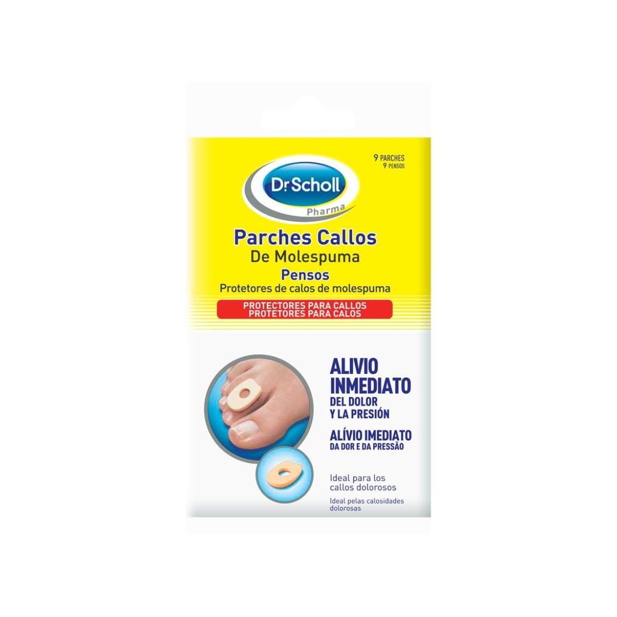 Imagem 0 de Pensos Protetores de Calos Molespuma - 9 un.