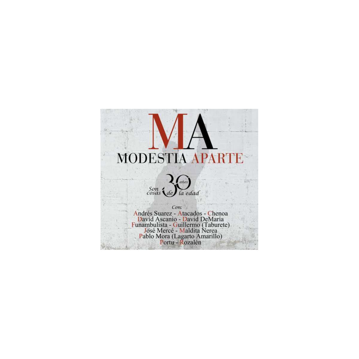 Imagen 0 de 30 Años con Modestia Aparte (CD)