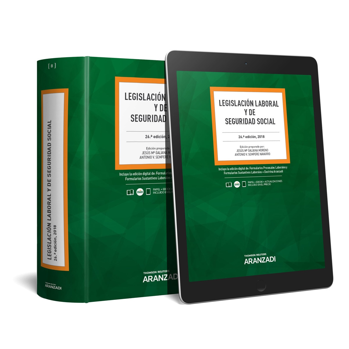 Imagem 0 de Legislación Laboral y de Seguridad Social (Papel + e-book)