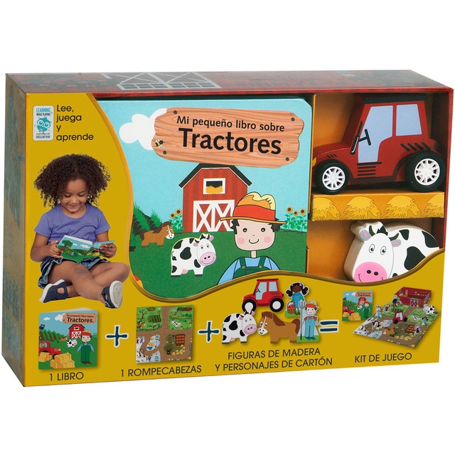 Imagen 0 de El pequeño tractor ajetreado en la granja (Lee, juega y aprende)
