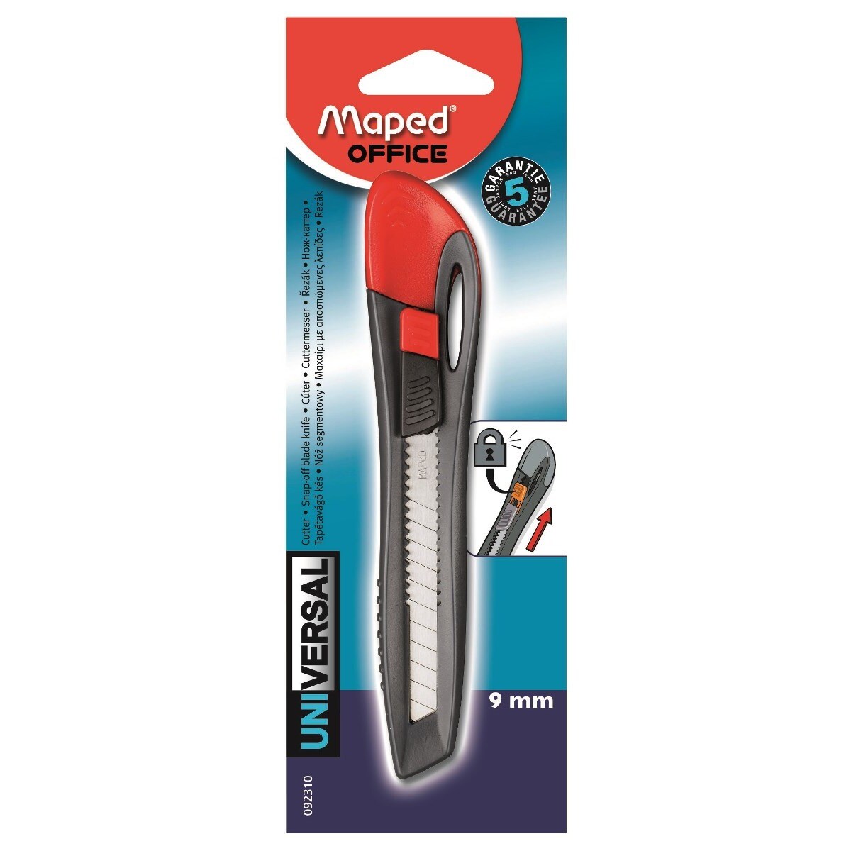 X-ato Mini, Lâmina Retrátil 9 mm Maped 1