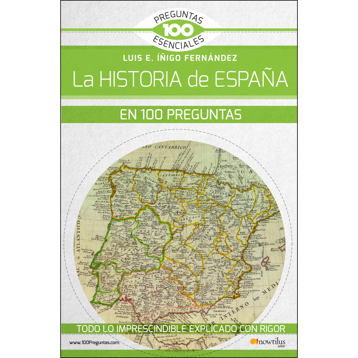 La historia de España en 100 preguntas (Capa mole com abas) 1
