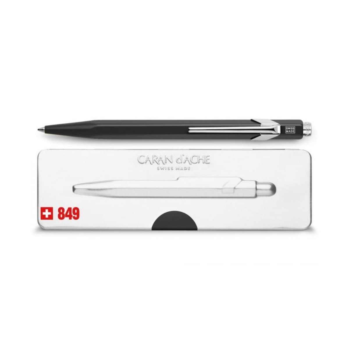Imagem 0 de Caneta Esferográfica 849 Pop Line Caran d'Ache Preta