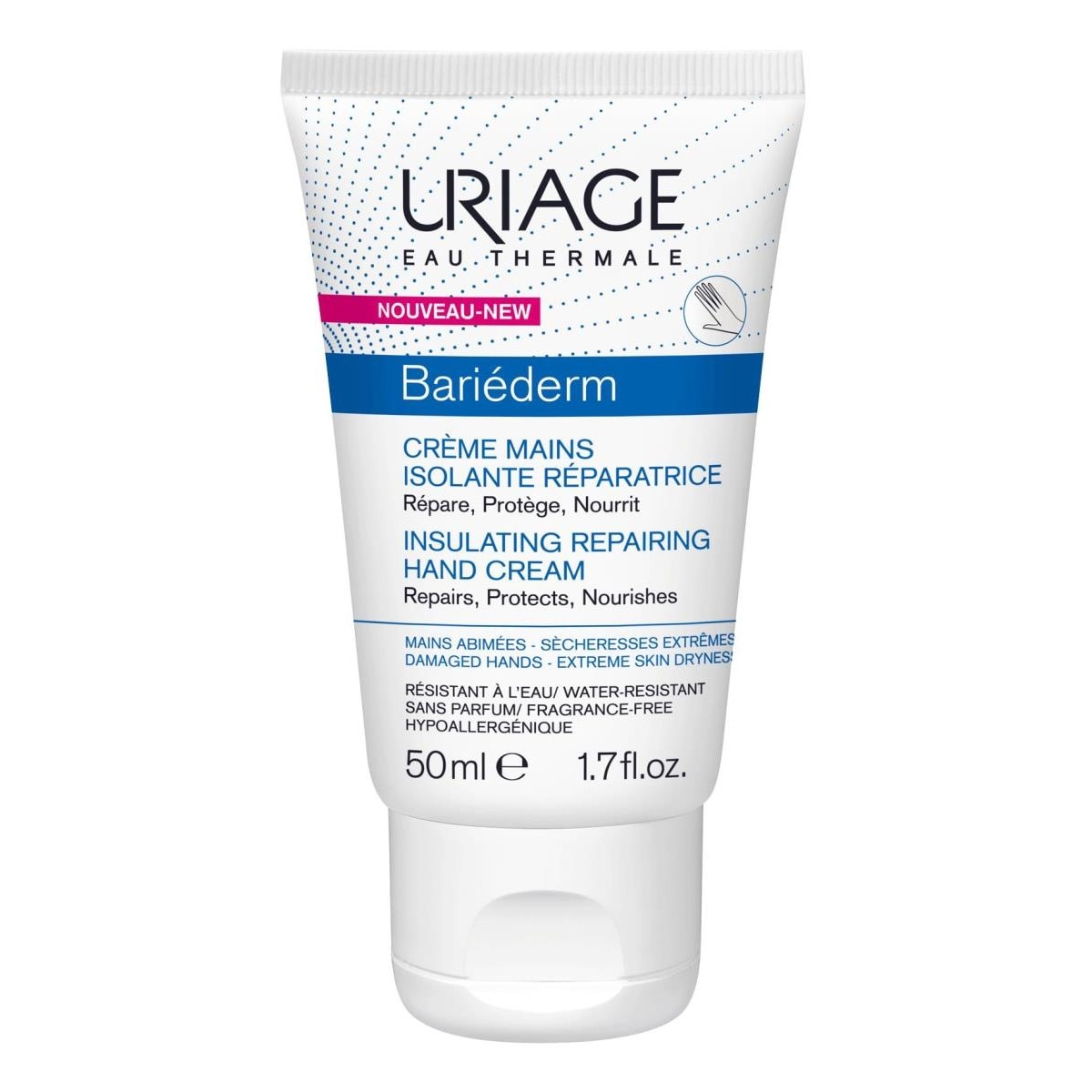 Creme de Mãos Bariéderm 50ml Uriage 1