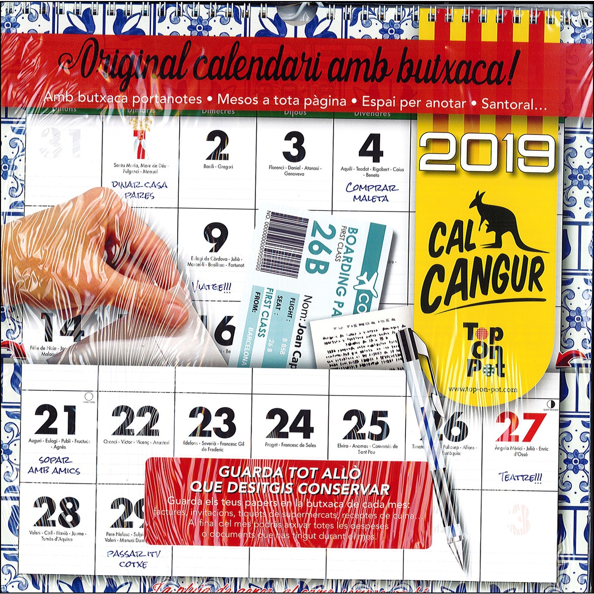 Imagem 0 de Calendari Cal Cangur 2019