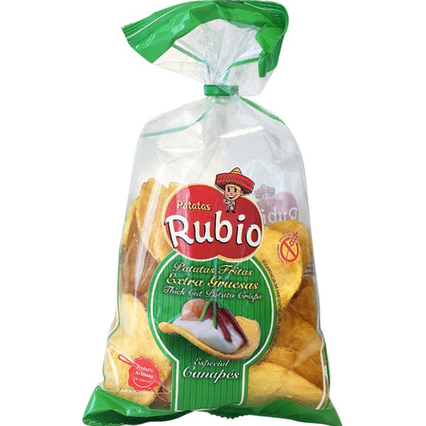 patatas fritas artesanas extra gruesas especial canapés Sin Gluten bolsa 225 g