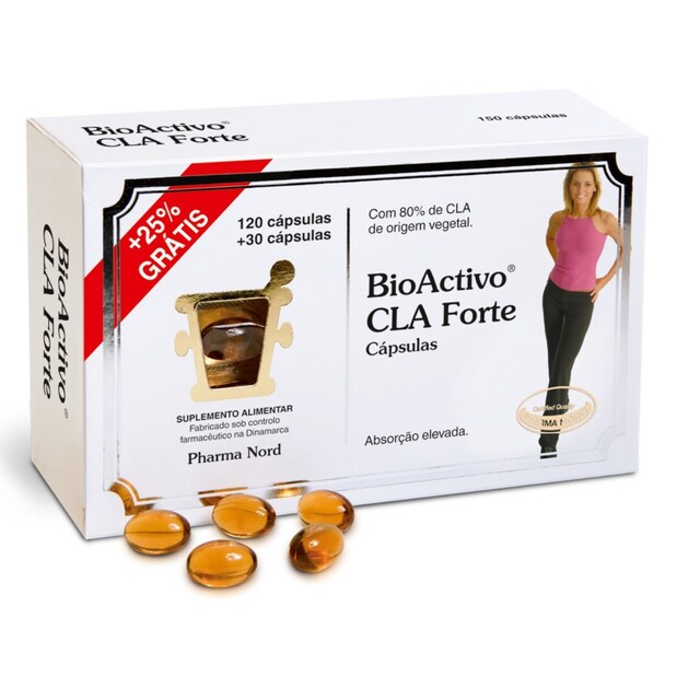 Imagem 0 de Suplemento Alimentar BioActivo CLA Forte - 150 cápsulas