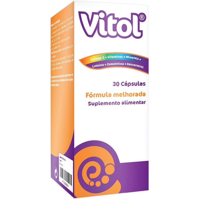 Imagem 0 de Suplemento Alimentar Gelatina 30 cápsulas Vitol