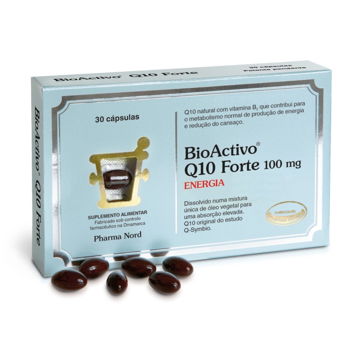 Imagem 0 de Suplemento Alimentar BioActivo Q10 Forte 100 mg - 30 cápsulas