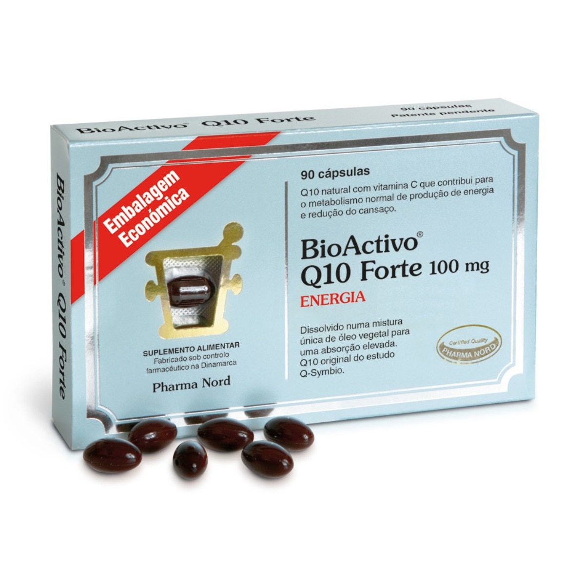 Imagem 0 de Suplemento Alimentar BioActivo Q10 Forte 100 mg - 90 comp.
