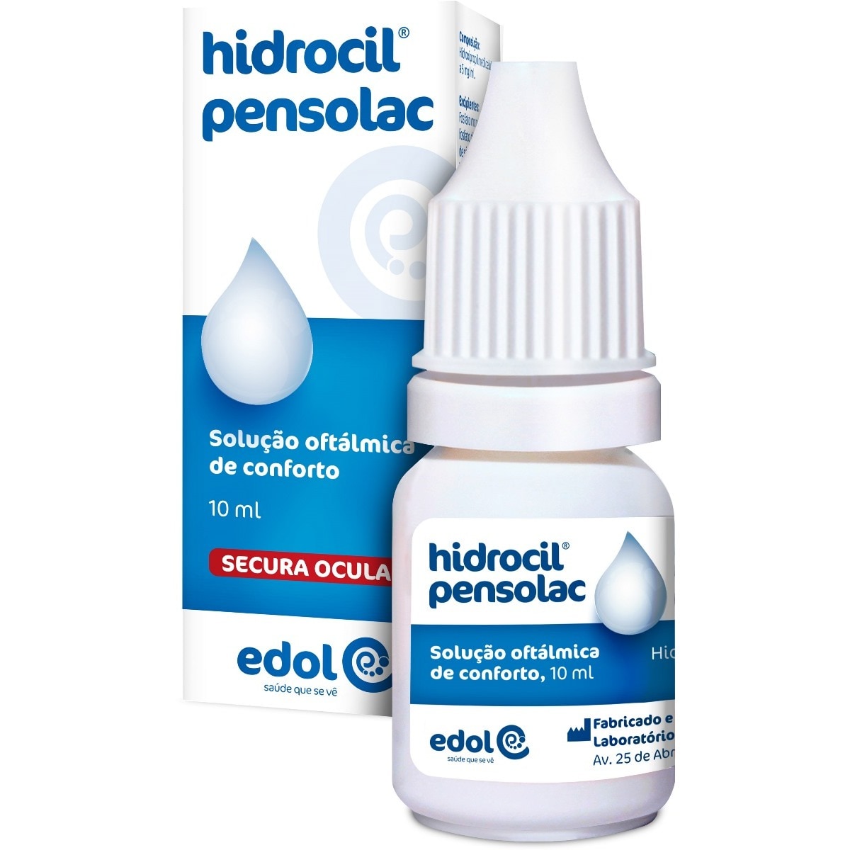 Solução Oftálmica Hidrocil Pensolac Gotas 10ml Hidrocil 1