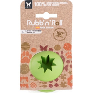 Brinquedo para Cão Rubb'n'roll Bola Verde embalagem 1 unidade - Martin Sellier