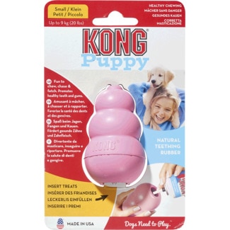 Brinquedo para Cão Rosa Pequeno embalagem 1 unidade - Kong Puppy