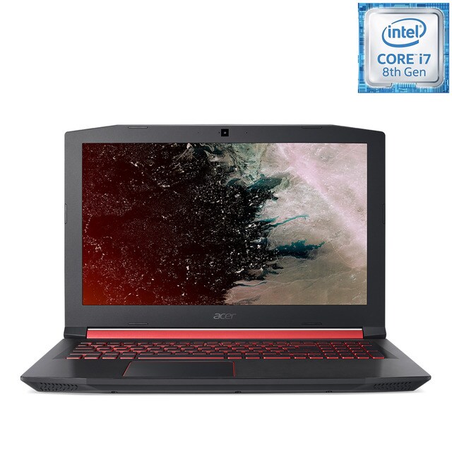 Portátil Acer - Portátil Gaming Nitro 5, I7, 8 GB, 16 GB Optane, 1 TB HDD, GTX 1060 6GB