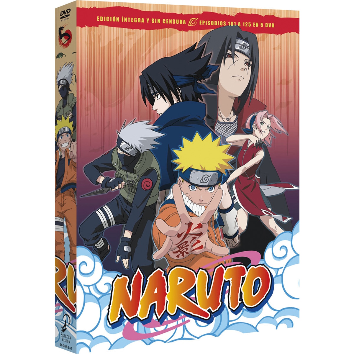 Imagen 1 de Naruto Box 5. Episodios 101- 125 (DVD)