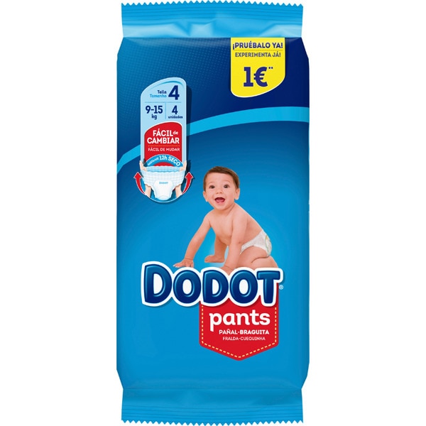 pañales dodot talla 4 hipercor