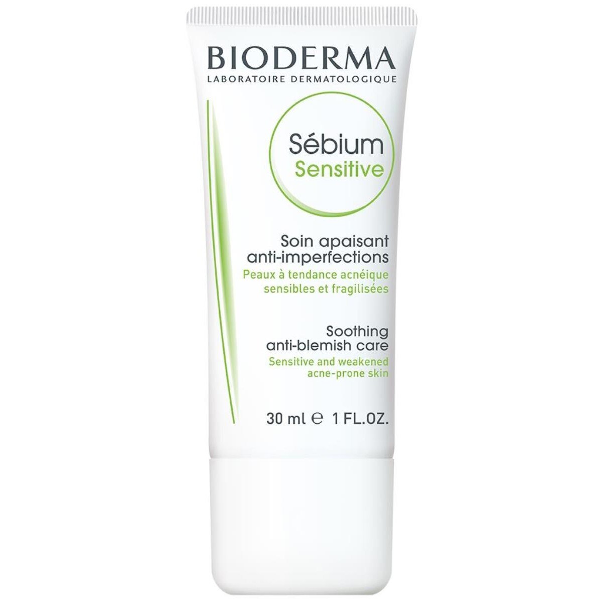 Creme Hidratante para Pele Sensível com Acne Sébium Sensitive 30ml Bioderma 1