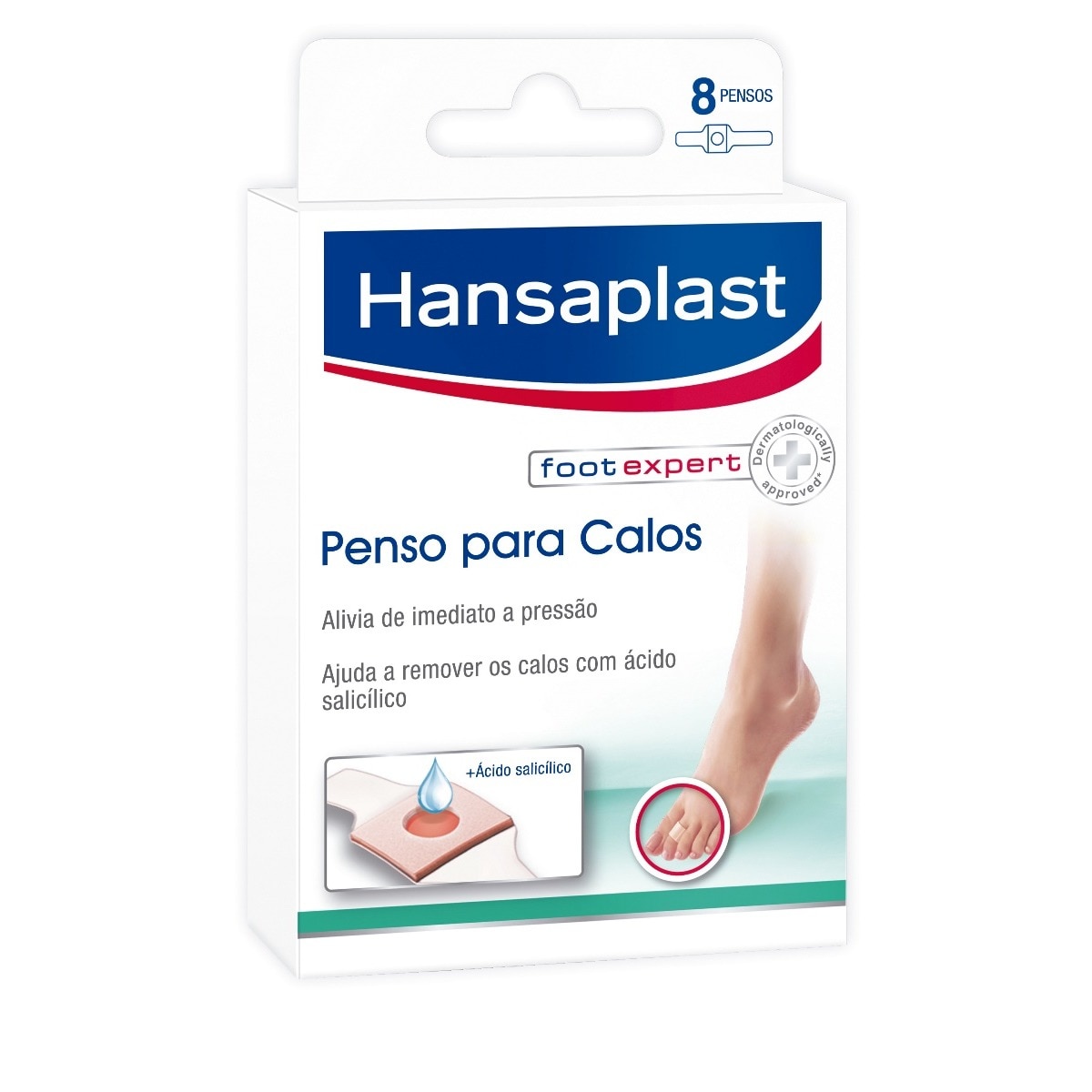 Pensos para Pés com Ácido Salicílico para Calos 1