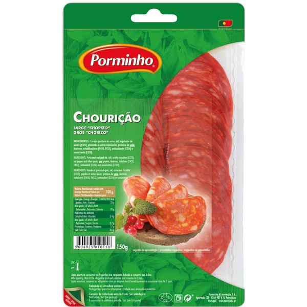 Chourição em Fatias unidade 150 g