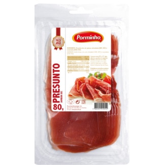 Presunto em Fatias unidade 80 g - Porminho