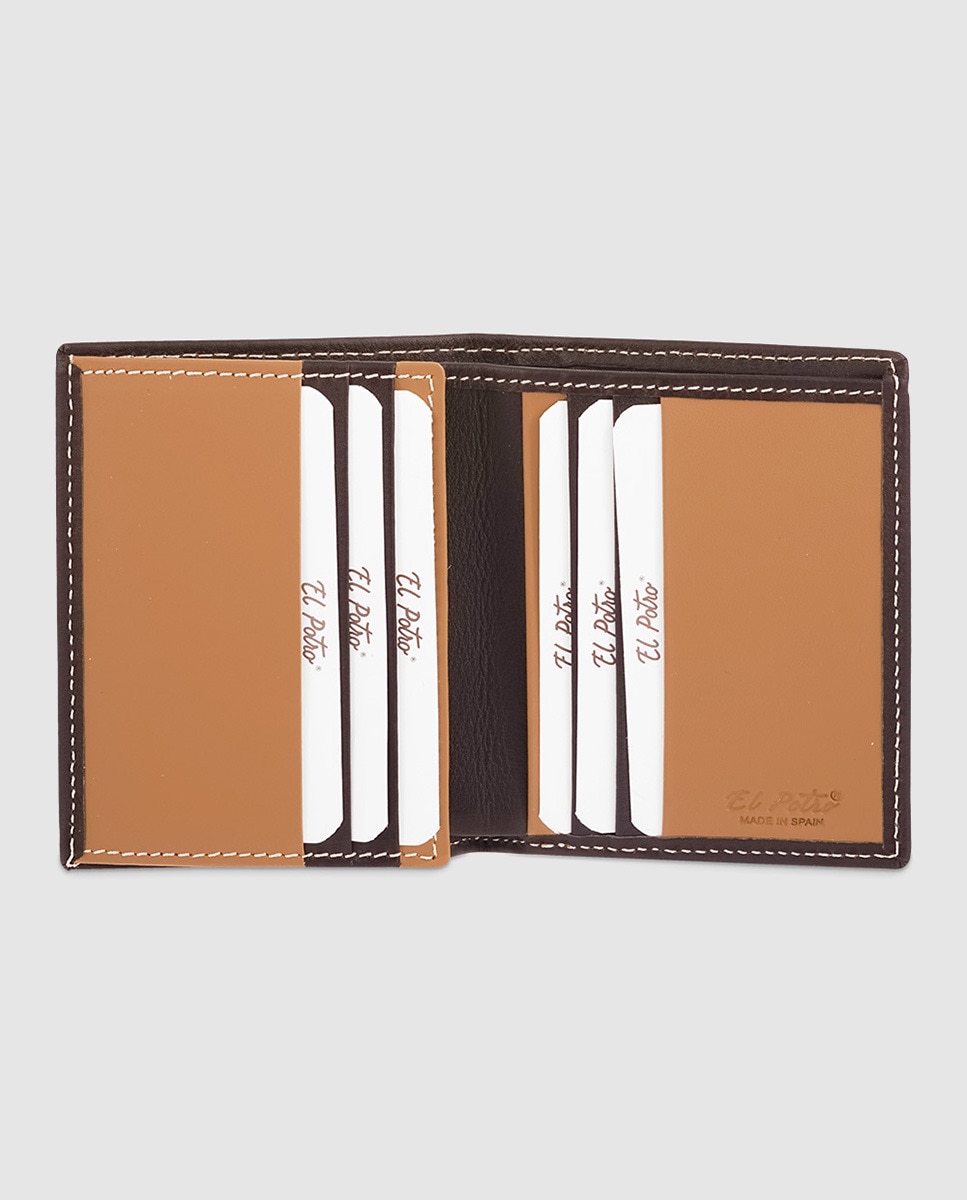 Piel Billetera El Potro Cartera De Caballero De El Potro Hecha En