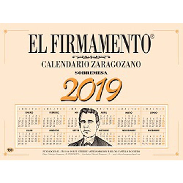 Imagem 0 de Calendario Zaragozano De Sobremesa 2019