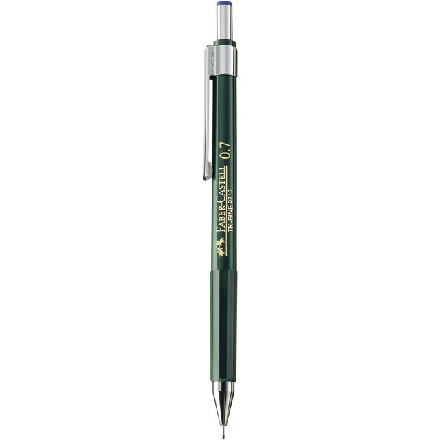 Imagen 0 de Portaminas TK-FINE 0,7 mm para Escribir y Dibujar Faber Castell Negro.
