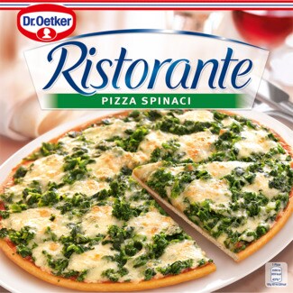Dr. Oetker Ristorante Pizza de Espinafres embalagem 390 g