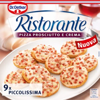 Dr. Oetker Ristorante Mini Pizza Prosciutto Picolissima embalagem 216 g