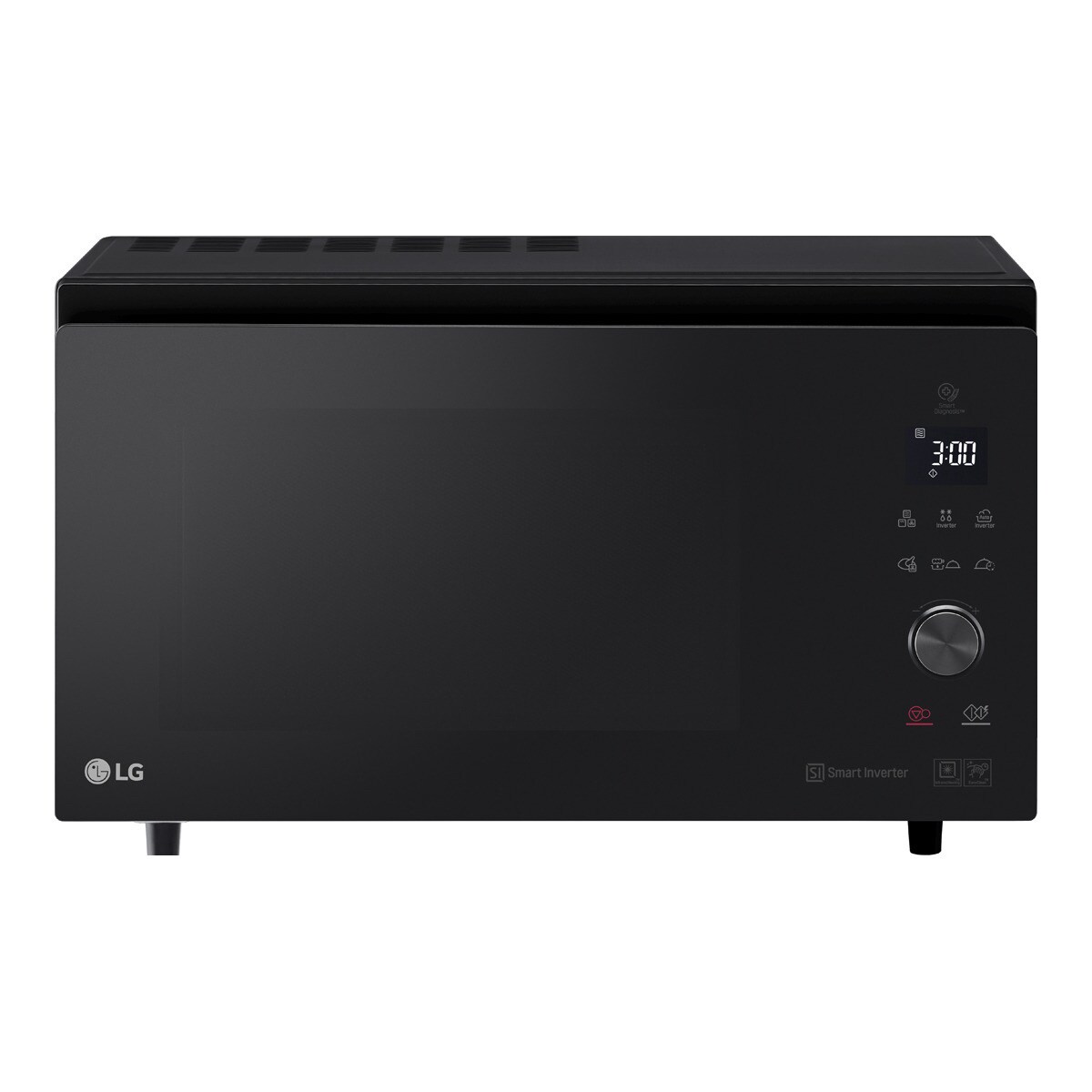 Micro-ondas com Grill e Convecção LG MJ3965BPS de 1100 W NeoChef?, Smart Inverter, EasyClean? e Capacidade de 39 L - Preto Preto-1