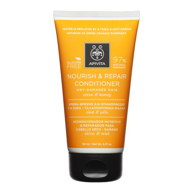 Imagem 0 de Amaciador Nutritivo e Reparador de Cabelo Seco Azeitona & Mel Apivita