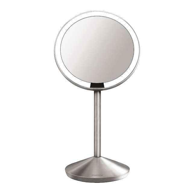 Imagem 0 de Espelho de aumento com sensor e estojo de viagem Simplehuman