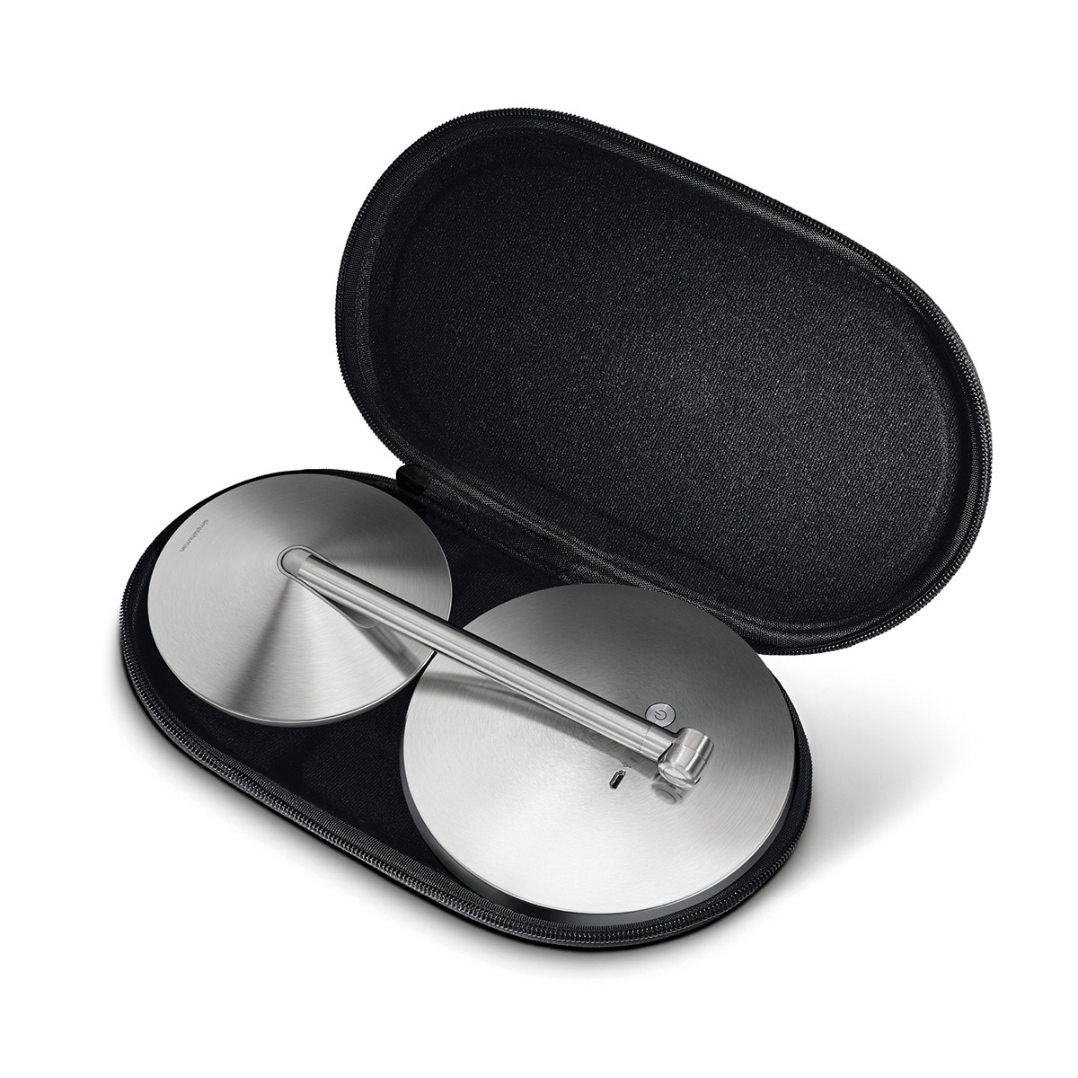 Espelho de aumento com sensor e estojo de viagem Simplehuman Aço fosco-6