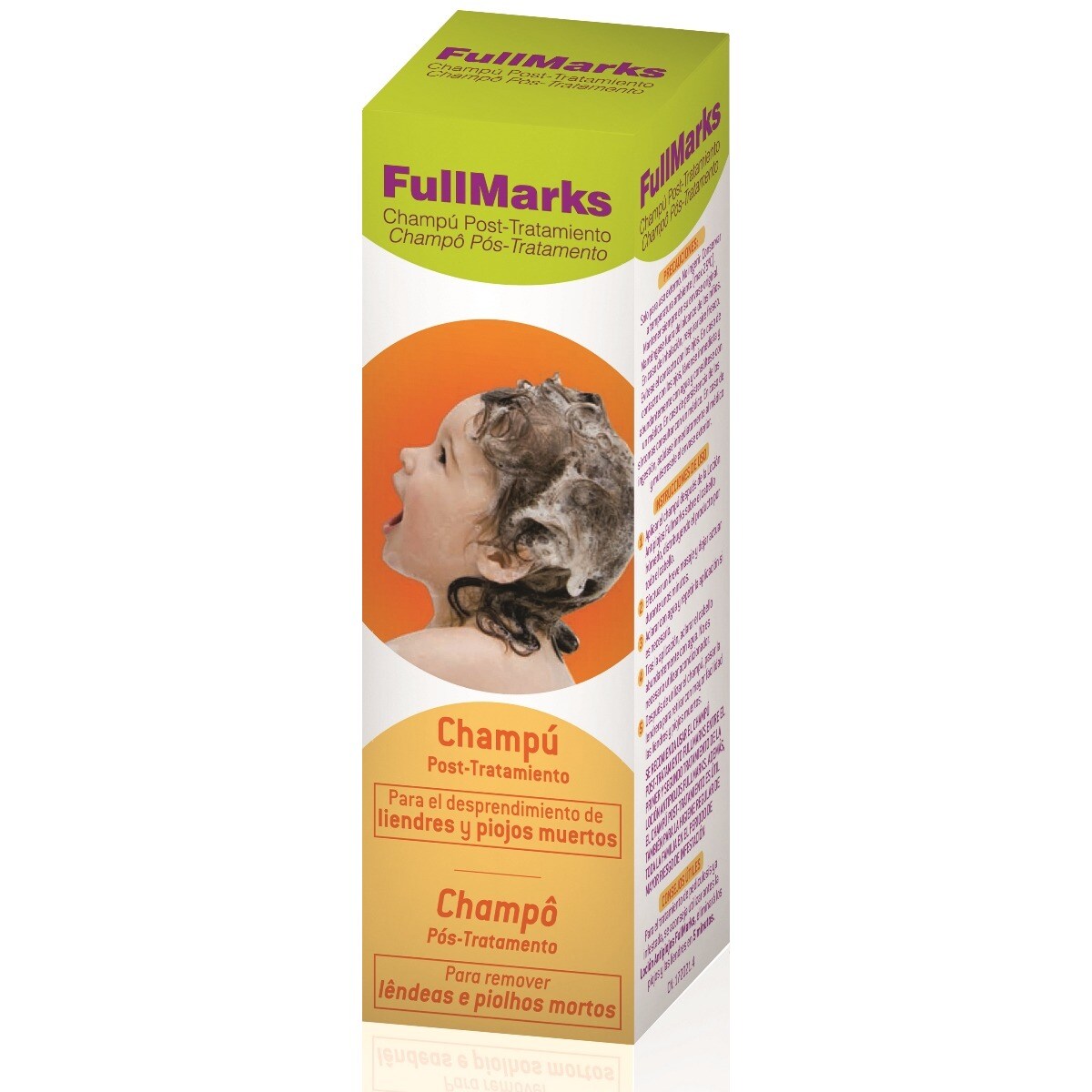 Champô Pós-tratamento Piolhos e Lendêas 150ml Fullmarks 1