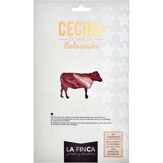cecina de vacuno selección sobre 90 g - La Finca