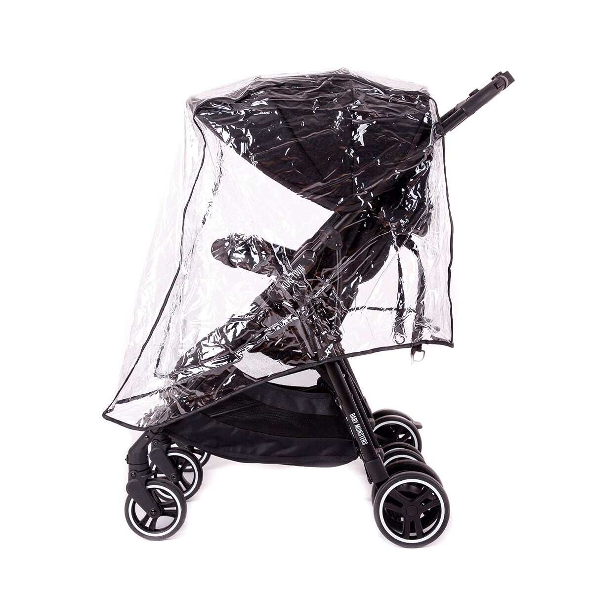 Baby Monsters - Protector De Lluvia Kuki Twin Para Silla De Paseo Transparente