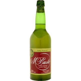 sidra natural botella 70 cl - Manuel Busto