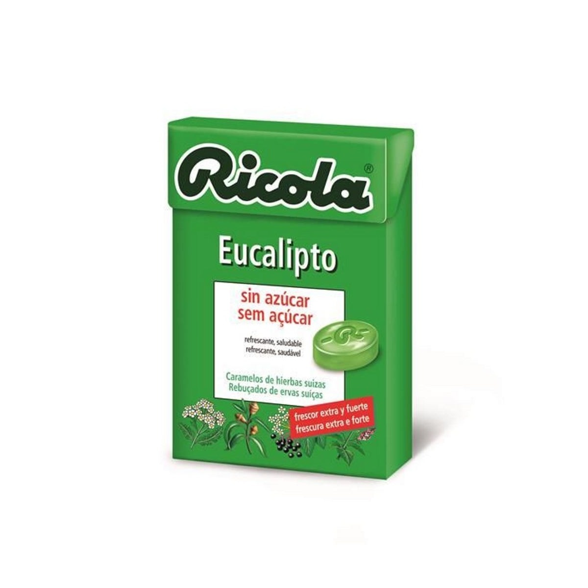 Imagem 0 de Rebuçados de Ervas Suíças sabor Eucalipto - 50 g