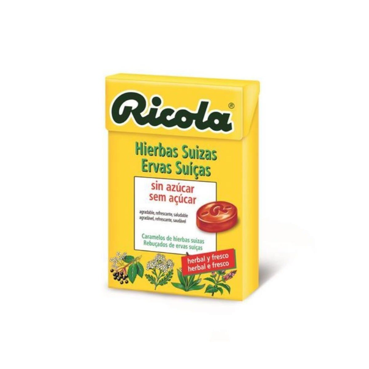 Rebuçados de Ervas Suíças Original - 50 g 1