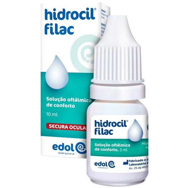 Imagem 0 de Solução Oftálmica  Hidrocil Filac Gotas 10ml Hidrocil