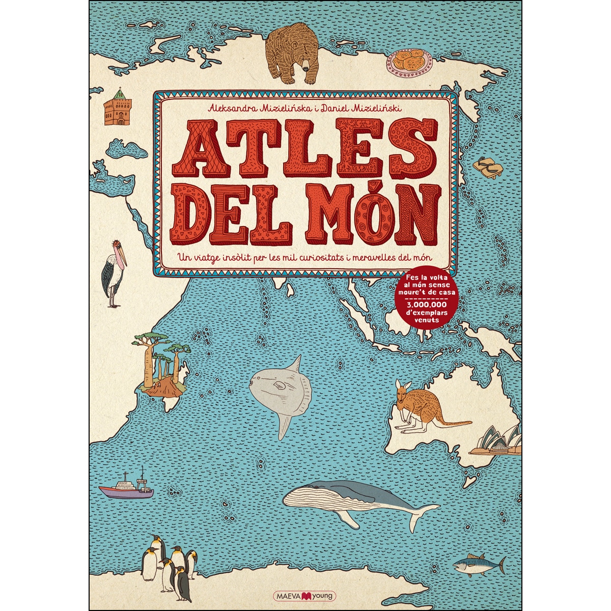 Imagem 0 de Atles del món: Un viatge insòlit per les mil curiositats i meravelles del món(Tapa dura)