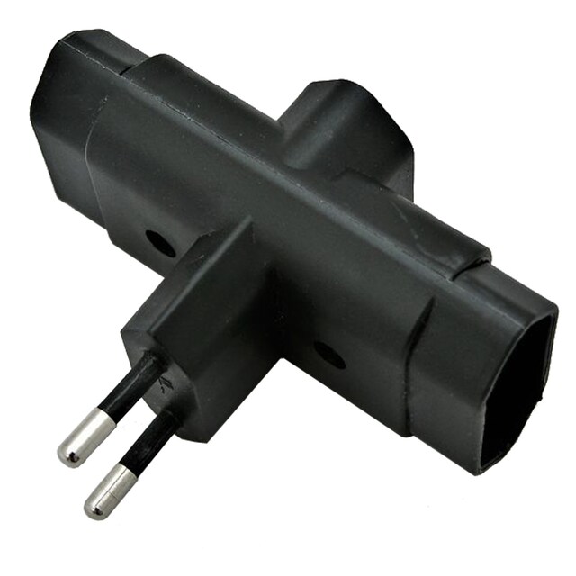 Imagen 0 de Adaptador Eléctrico Triple Lateral 10A 250V Simon