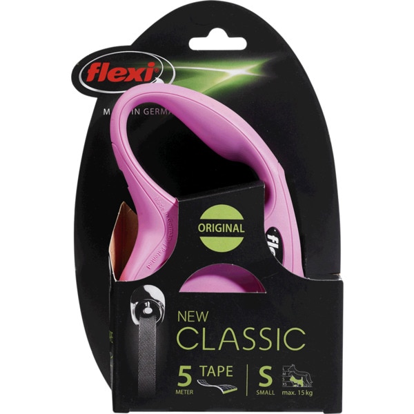 Trela para Cão New Classic com Corda 5 Metros Tamanho S embalagem 1 unidade