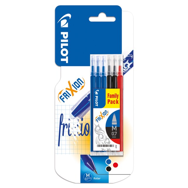 Imagen 0 de 6 Recambios Frixion Ball&Clicker Pilot Azul, Negro y Rojo
