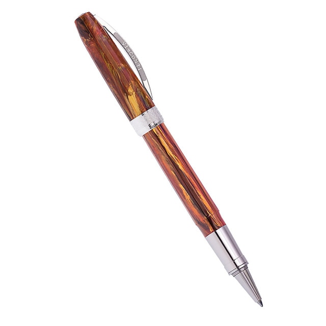 Imagem 0 de Caneta Rollerball Van Gogh Red Vineyards Visconti Vermelha