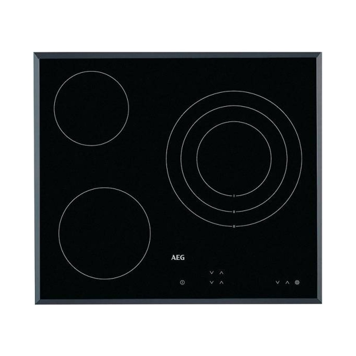 Imagem 0 de Placa de vitrocerâmica AEG HK-623020-FB com 3 zonas de aquecimento