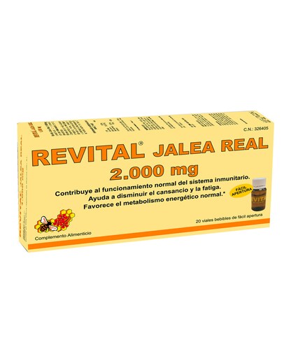 Imagen 0 de 20 Viales Jalea Real Revital Pharma Otc