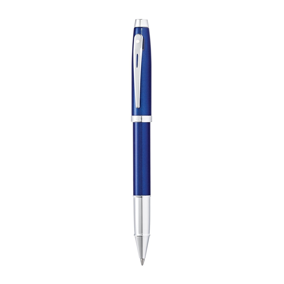 Caneta Rollerball Sheaffer 100 com Acabamento de Laca Azul com pormenores Cromados Azul-1