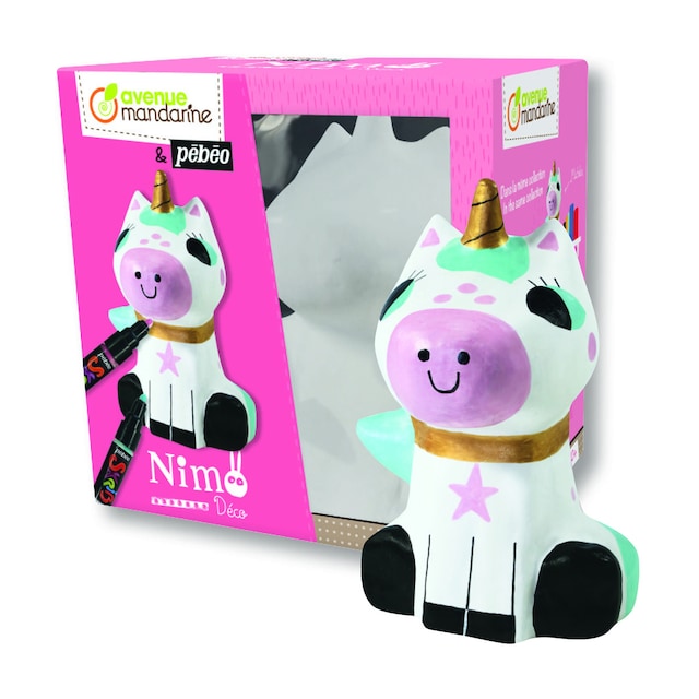 Imagen 0 de Caja Nimo Deco Unicornia Avenue Mandarine